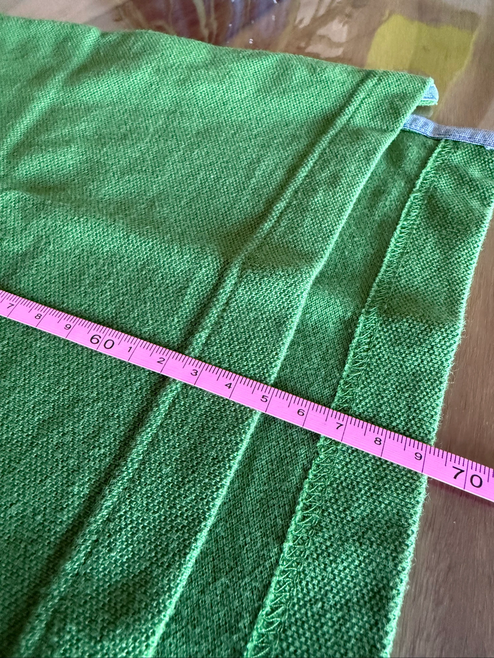Men's Tommy Hilfiger S Classic Fit green polo – 100% cotton – photo 12